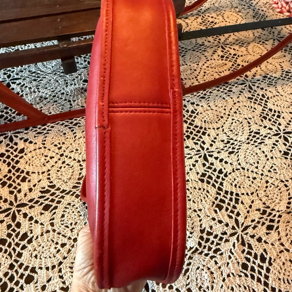 Coach Ergo Mini Cherry Red Leather bag - Picture 5 of 8